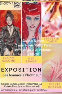Les Femmes à l’Honneur-Exposition Galerie Saman