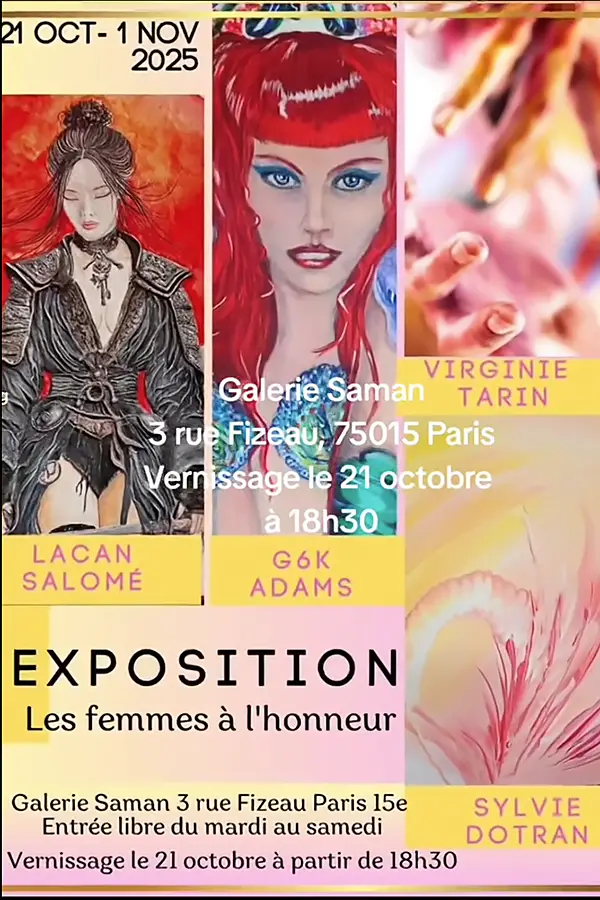 Accueil Les Femmes à l’Honneur-Exposition Galerie Saman