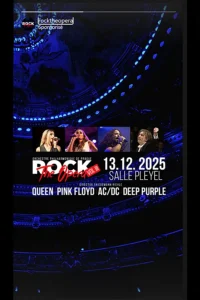 Rock The Opéra, 2025, affiche, Salle Pleyel, Paris, infos spectacles