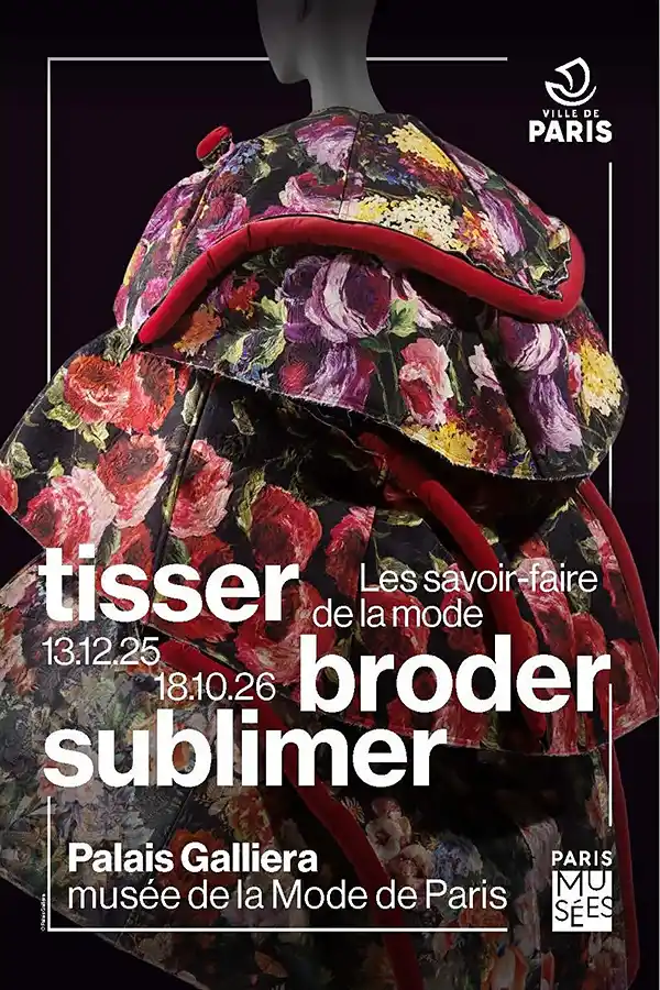 Tisser, Broder, Sublimer, expositions 2025, affiche