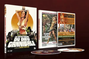 La montagne du dieu cannibale, Dvd 2024, éditions arthus, octobre 2024, illustration blue ray