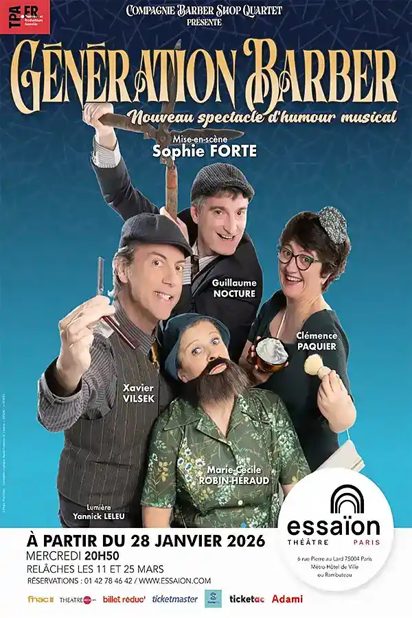 Génération Barber, Paris 2026 