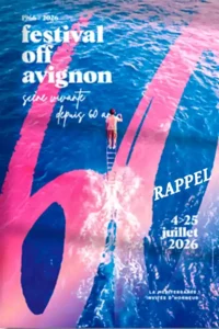 Avignon, pour Le Festival Off 2026, affiche officielle.