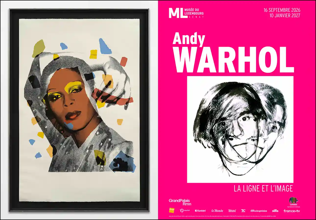 Andy Warhol, la ligne et l’image, expo 2026