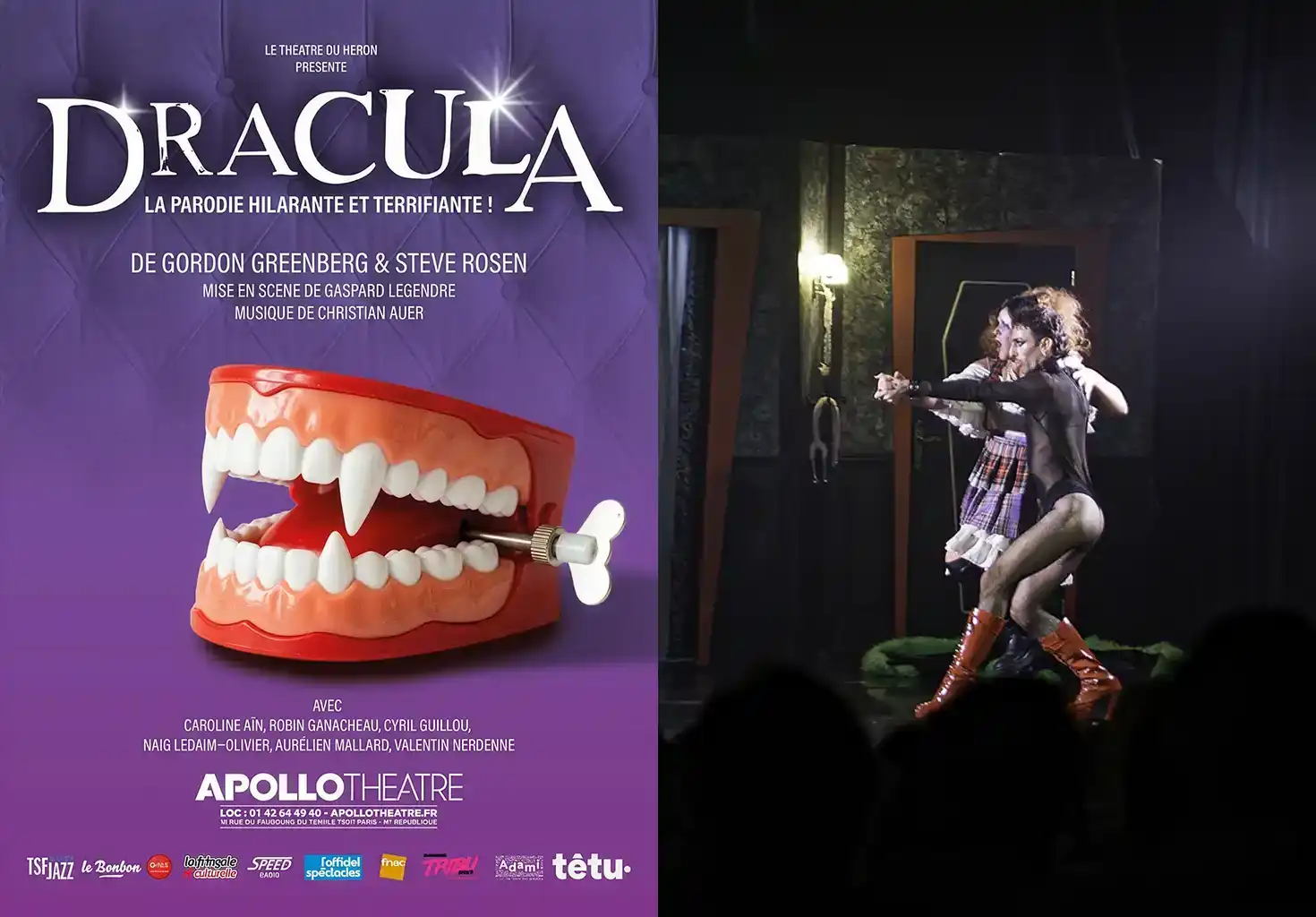 Dracula une pièce à l’humour second degré
